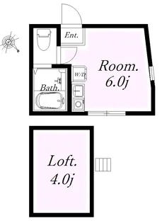 ユナイト戸部ストレイ・シープ【1階】の間取り