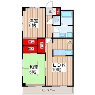 花由館【3階】の間取り