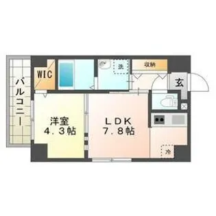 スペチアーレ大通【10階】の間取り