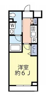 スカイコートパレス大田鵜の木【4階】の間取り