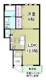 Terrace Ristoro【1階】の間取り