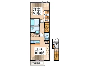 SHINE-C【2階】の間取り