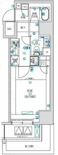 LEXE横濱関内【11階】の間取り