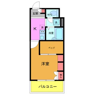 CRANEIII【1階】の間取り