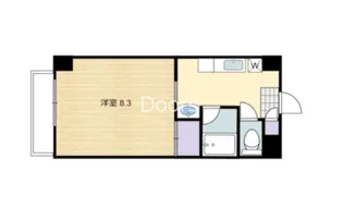 岡山県岡山市北区津島笹が瀬【マンション】の間取り