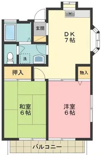 東京都練馬区南大泉4【アパート】の間取り