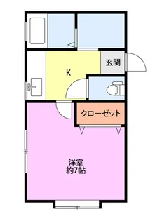 ライブアイ2【2階】の間取り