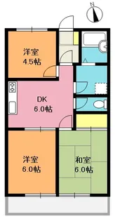 サトウハイツ【1階】の間取り