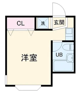 パレット西生田A【1階】の間取り