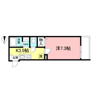 東京都中野区中央1【マンション】の間取り