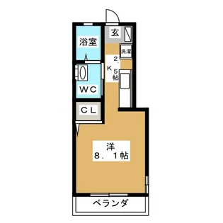 東京都大田区仲六郷2【アパート】の間取り