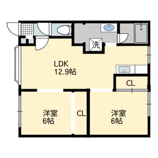 メゾン・ド・ポラリスI【2階】の間取り