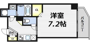 大阪府大阪市淀川区塚本2【マンション】の間取り