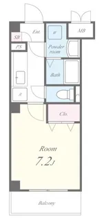 東京都荒川区東尾久4【マンション】の間取り