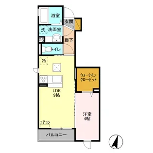 フェリオ【1階】の間取り