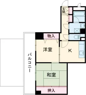 ライオンズマンション明石西江井ヶ島【1階】の間取り