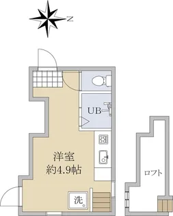 アーバンプレイス早稲田V【2階】の間取り