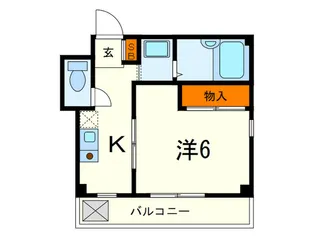 エステ-トピアまや【2階】の間取り