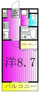 コーポ・アルチェ【3階】の間取り