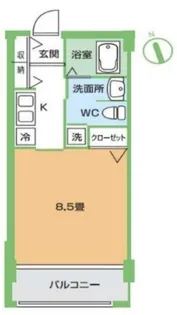 GALAXY【2階】の間取り