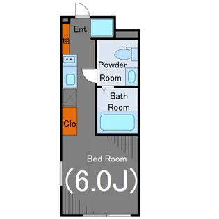 EXAM中目黒II【1階】の間取り
