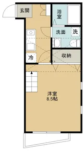 nikora【1階】の間取り