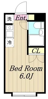 スカイコート矢部【3階】の間取り