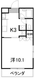 エスペールII【2階】の間取り