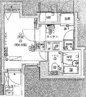 スパシエ赤羽ステーションプラザ【12階】の間取り