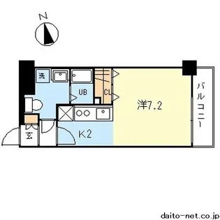 サンフォニー【8階】の間取り