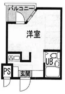 スカイコート日吉第2【1階】の間取り