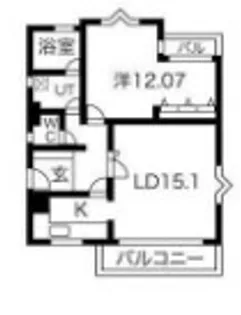 クインテット原宿【2階】の間取り