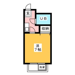 ルナテラス【1階】の間取り