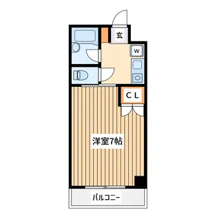 コムネット町田【2階】の間取り