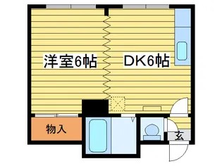 パールビバさっぽろ【2階】の間取り