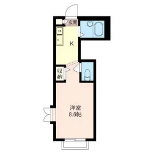ソシアル千鳥【2階】の間取り