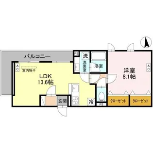 Verde【2階】の間取り