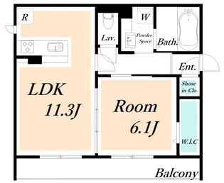 ホワイトコーストポロ【2階】の間取り