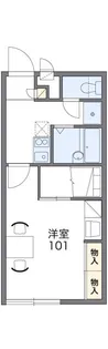 レオパレスMYOJINII【1階】の間取り