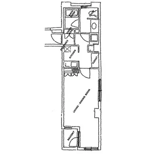 ステージファースト青山【1階】の間取り