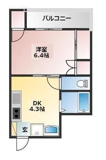 ABEビル【6階】の間取り