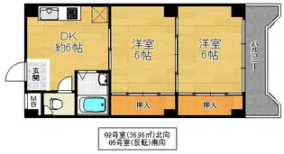 クラシックビレッジ【2階】の間取り
