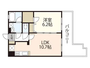 Felice 緑井【1階】の間取り