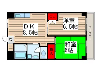 メゾンドソレイユの間取り
