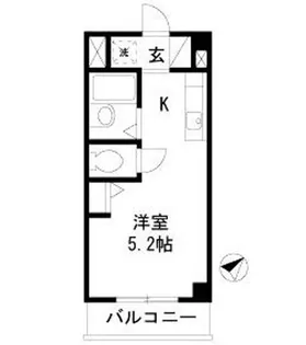 エステートピア・ルリ【3階】の間取り