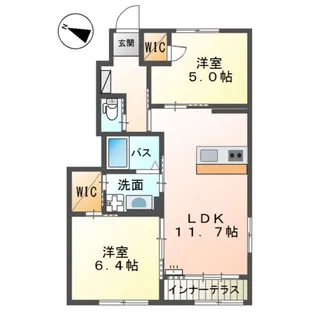 エレナ【1階】の間取り