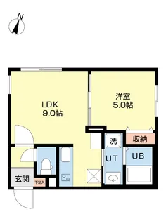 シェラトン札幌菊水【1階】の間取り