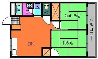 瀬田サンプラザマンション【1階】の間取り