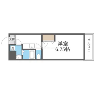 コンフォール中之島【5階】の間取り