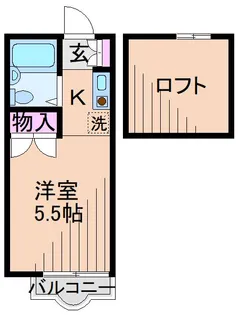b‘CASA菊名reborn【1階】の間取り